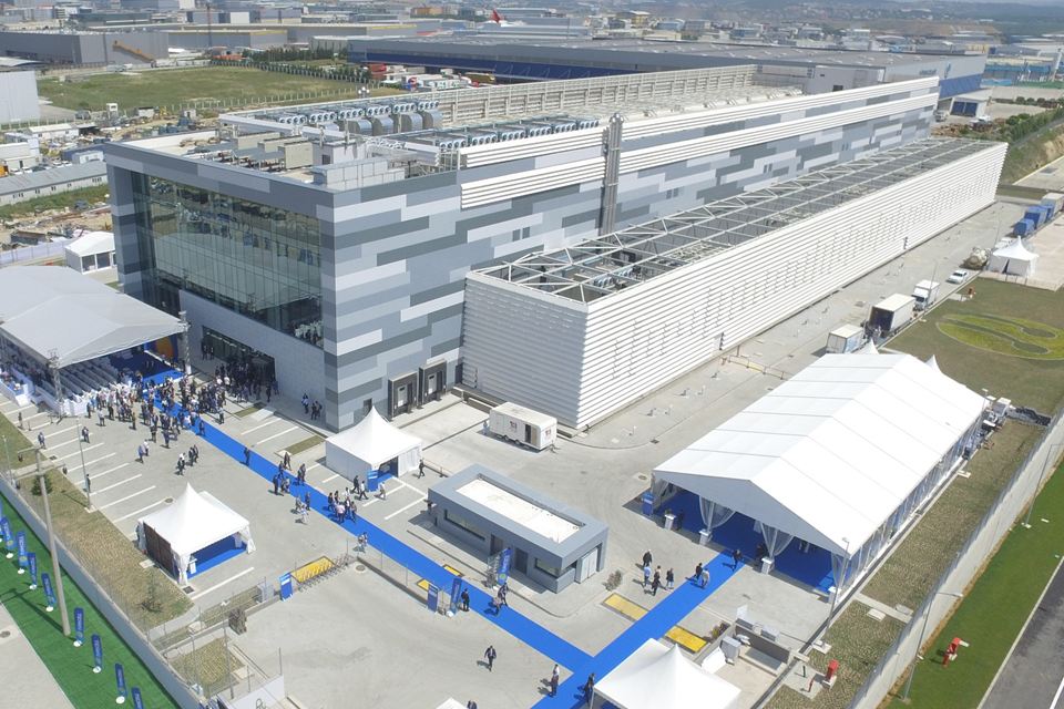 Turkcell Gebze Veri Merkezi, havadan görünüm